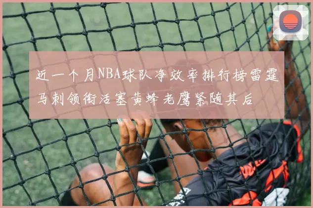 近一个月NBA球队净效率排行榜雷霆马刺领衔活塞黄蜂老鹰紧随其后